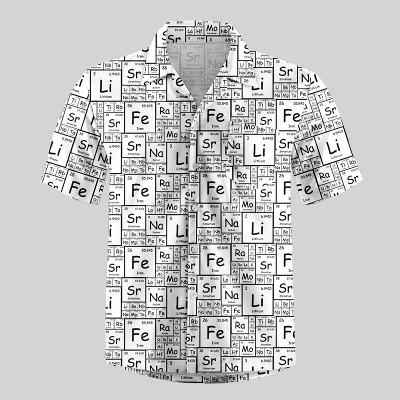 Chemical Element Wall Button Up Pocket Shirt - Image 6