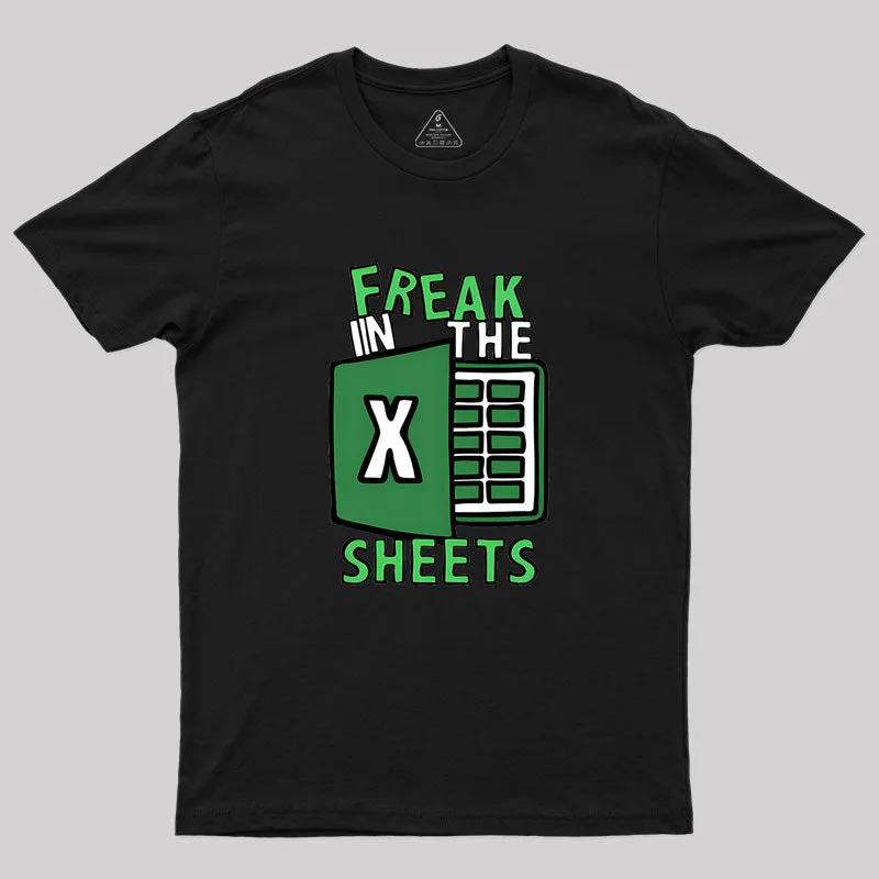 Freak In The Sheets Geek T-Shirt - Image 2