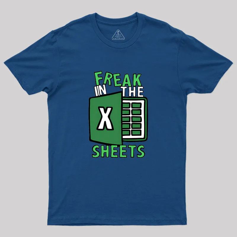 Freak In The Sheets Geek T-Shirt - Image 3