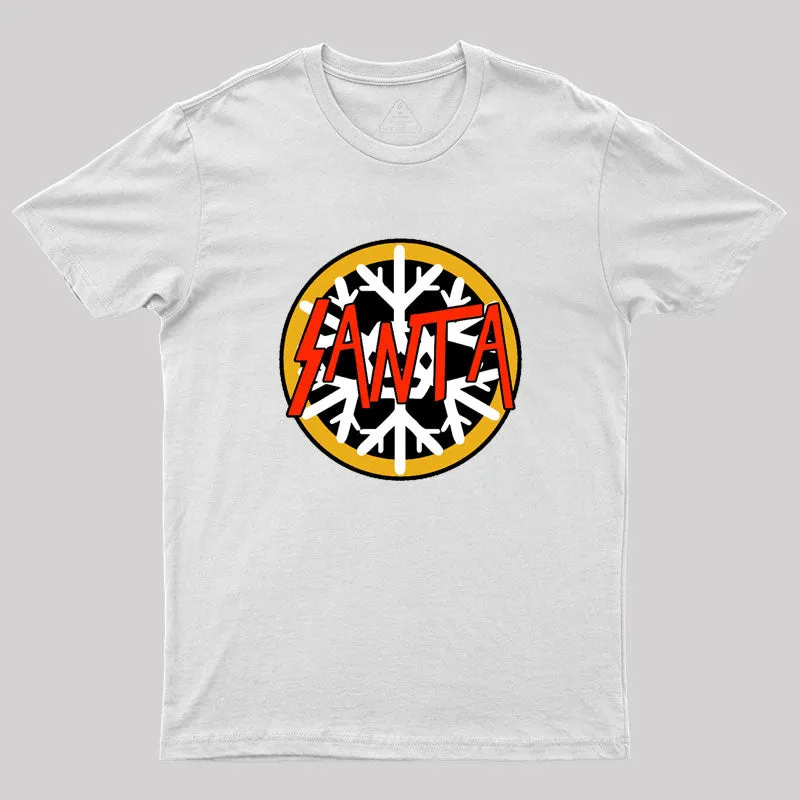 Slayer Claus Geek T-Shirt - Image 11