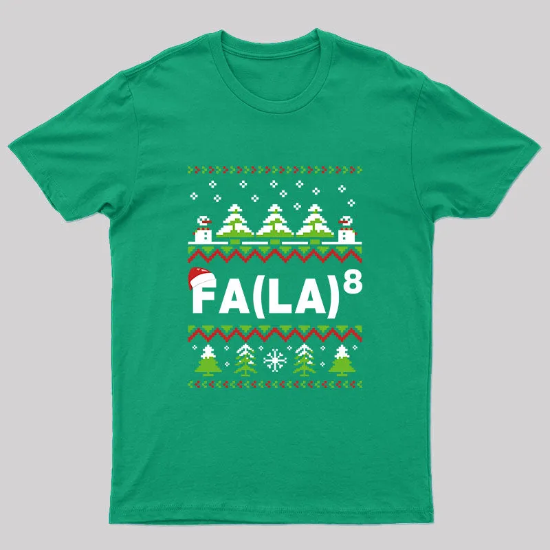 Christmas FA (LA)8 T-Shirt - Image 4