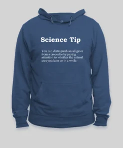 Alternative view of Science Tip Hoodie