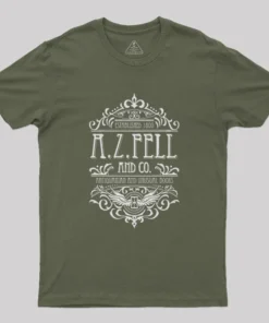 Good Omens: A.Z. Fell Book Shop Geek T-Shirt