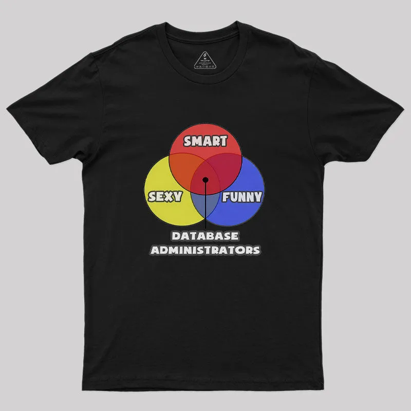 Database Administrators Geek T-Shirt - Image 2