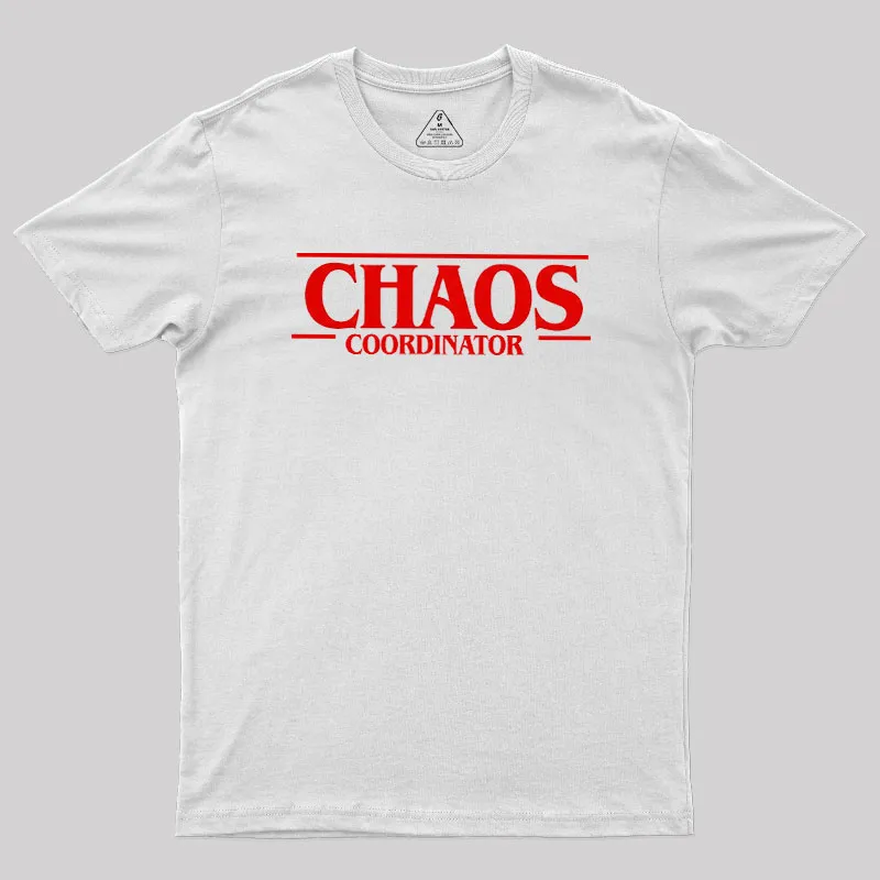 Stranger Chaos Geek T-Shirt - Image 10