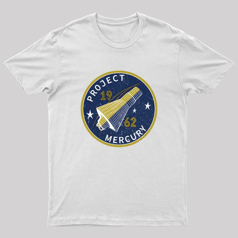 Space Project Mercury Geek T-Shirt - Image 11