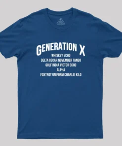 Alternative view of Gen X WDGAF Geek T-Shirt