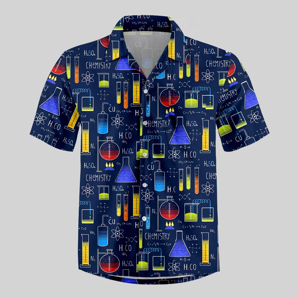 Chemistry Lab Button Up Pocket Shirt - Image 2