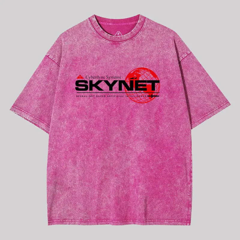 Cyberdyne Systems Skynet Washed T-shirt - Image 6