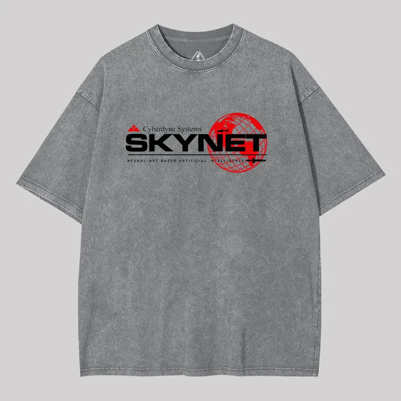Cyberdyne Systems Skynet Washed T-shirt - Image 7