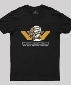 Aliens Building Better Worlds Geek T-Shirt