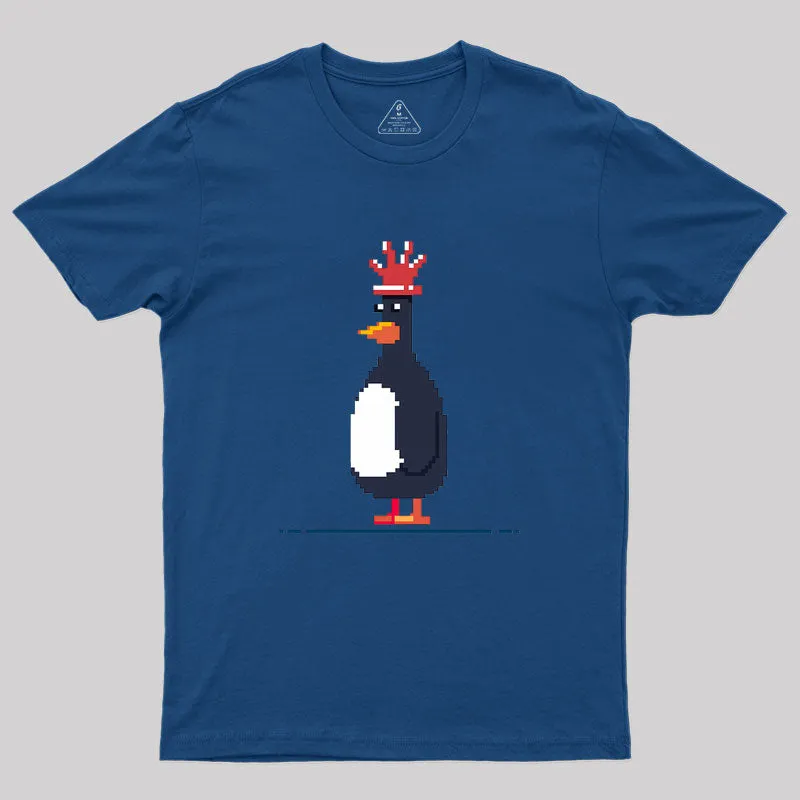 Feathers Mcgraw A Silent Geek T-Shirt - Image 3