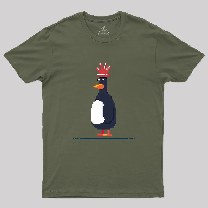 Feathers Mcgraw A Silent Geek T-Shirt - Image 4