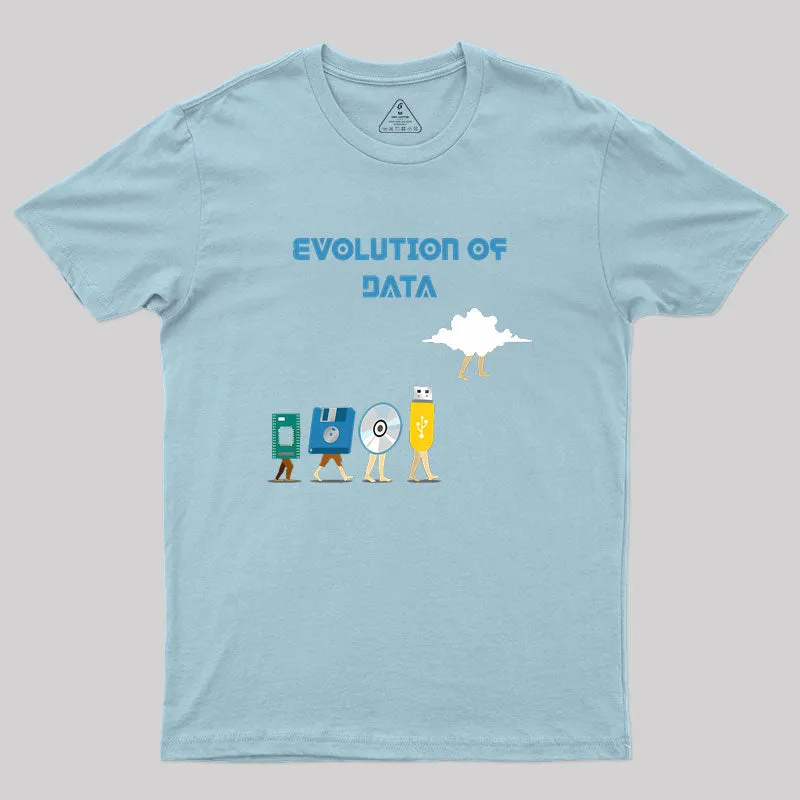 Data Evolution Data Pun Data Scientist Geek T-Shirt - Image 9