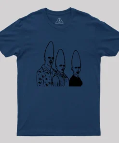 Alternative view of Coneheads Undiagnosed Geek T-Shirt