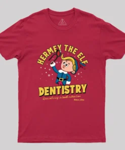 Hermey The Elf Dentistry Geek T-Shirt