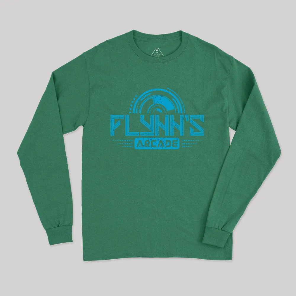 Flynn's Arcade Est 1982 Long Sleeve T-Shirt - Image 3
