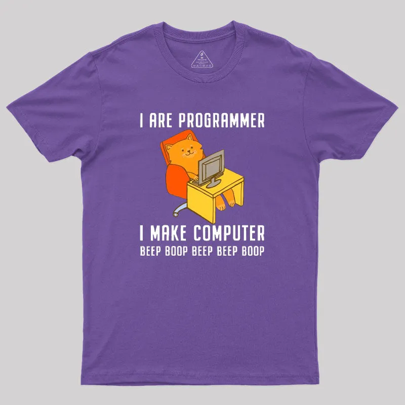 I Are Programmer Programming Geek T-Shirt - Image 6