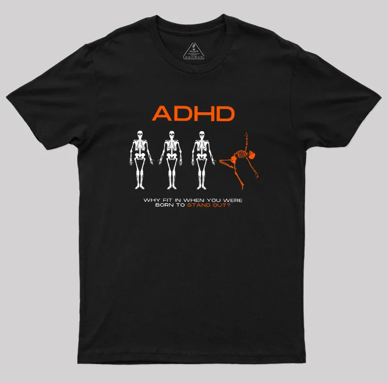 ADHD AWARENESS Geek T-Shirt