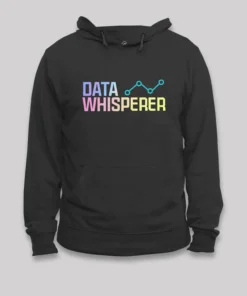 Alternative view of Data Whisperer Geek Hoodie