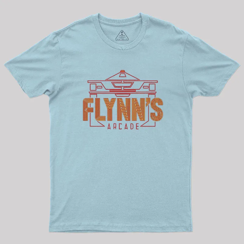 Flynn's Arcade Line Geek T-Shirt - Image 8