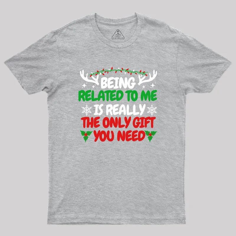 Being Related to Me Geek T-Shirt - Image 4