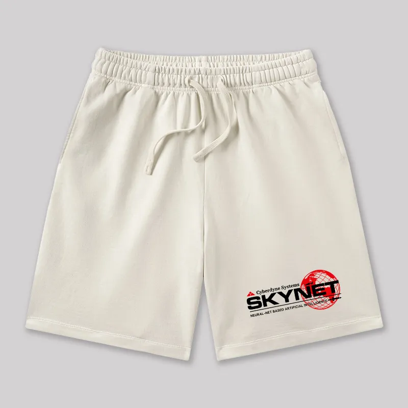 Cyberdyne Systems Skynet Geeky Washed Shorts - Image 4