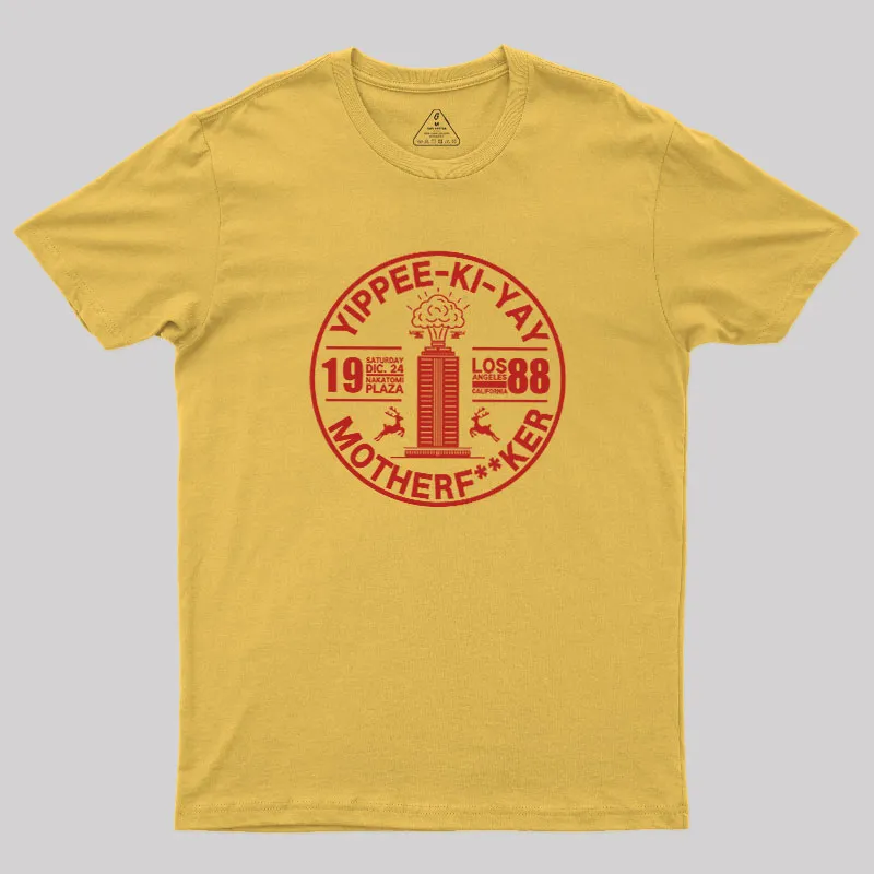 Yippee-Ki-Yay Showdown Geek T-Shirt - Image 3