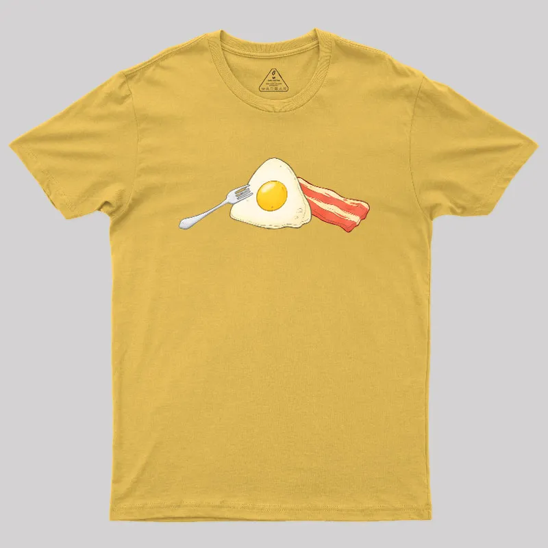 Dark Side of Breakfast Geek T-Shirt - Image 8