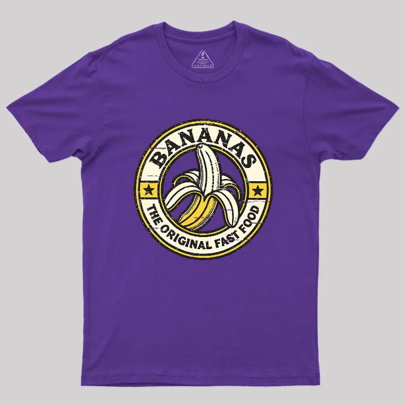 Bananas - The original Fast Food T-Shirt - Image 4