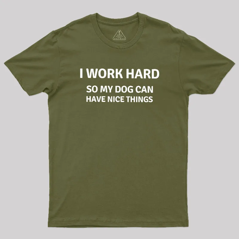Work Hard Geek T-Shirt - Image 3