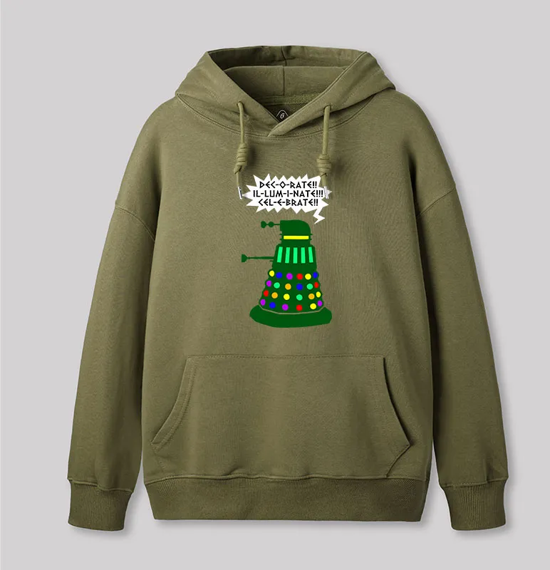 Holiday Dalek Geek Hoodie - Image 3
