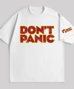 Alternative view of Don't Panic Unisex Oversized T-shirt