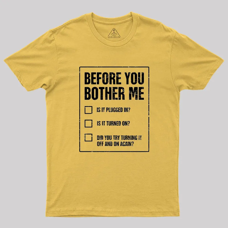 Tech Support IT Checklist Geek T-Shirt - Image 8