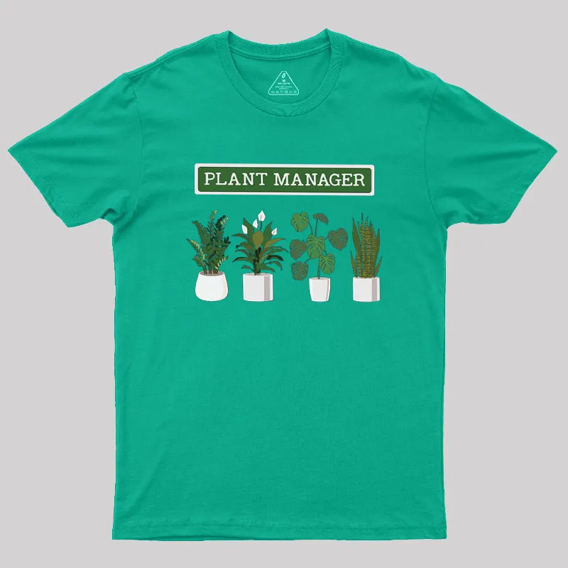Plant Manager Geek T-Shirt - Image 10