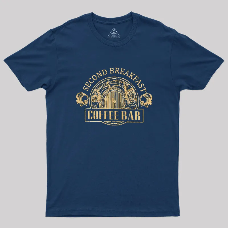Second Breakfast Coffee Geek T-Shirt - Image 2