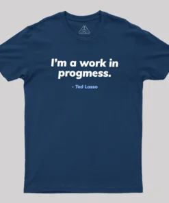 Alternative view of I’m A Work iI Progress Geek T-Shirt