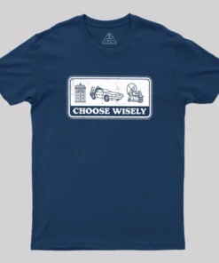 Alternative view of Temporal Dilemma Geek T-Shirt