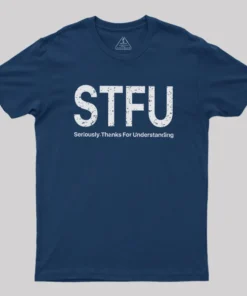 Alternative view of Seriously Thanks For Understanding Geek T-Shirt