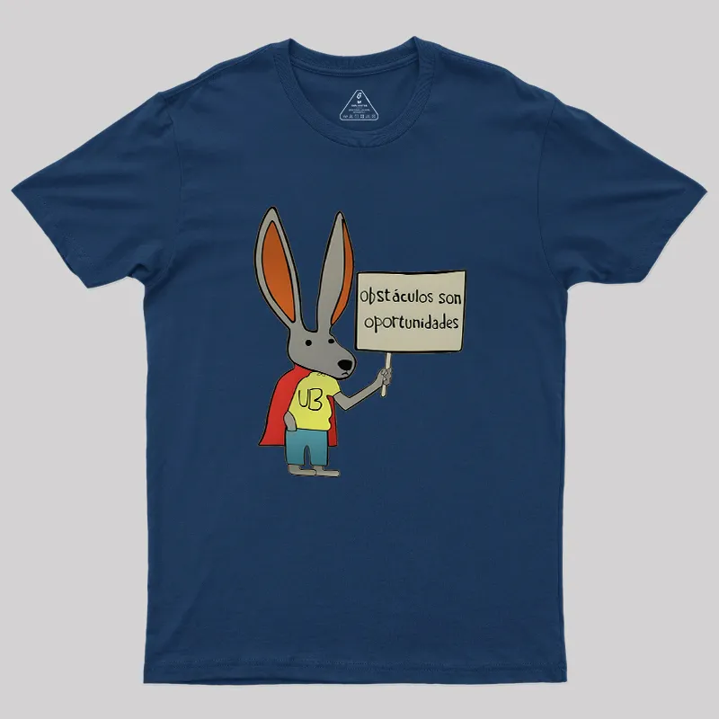 Mouse With A Sign Geek T-Shirt - Image 3