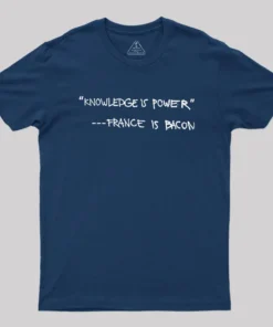 Alternative view of France Is Bacon Geek T-Shirt