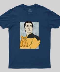 Alternative view of Date Ode To Spot Cat Geek T-Shirt