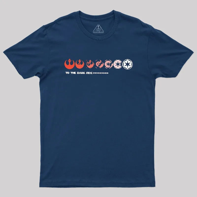 To The Dark Side Geek T-Shirt - Image 2