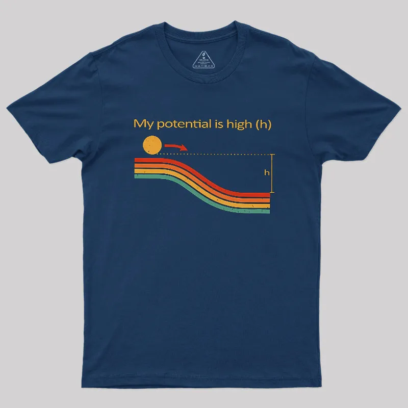 My Potential Is High Geek T-Shirt - Image 2