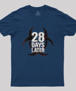 Alternative view of 28 Days Later Geek T-Shirt