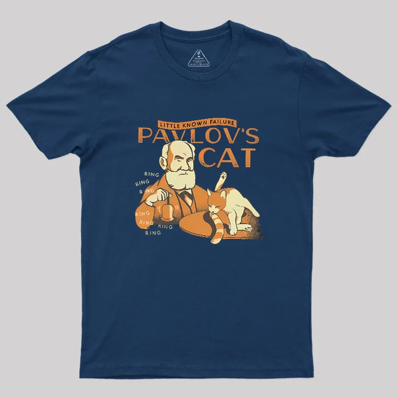 Pavlov's Cat Geek T-Shirt - Image 2