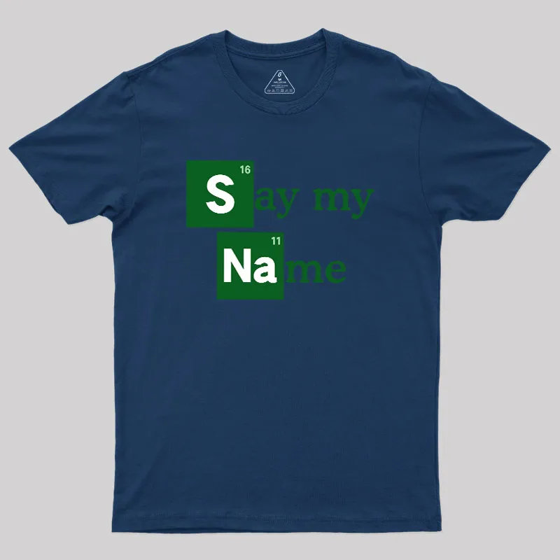 Elemental Name Geek T-Shirt - Image 4