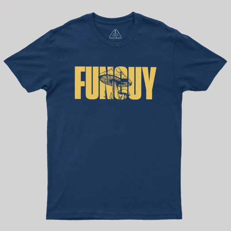 Fungi Fun Guy Geek T-Shirt - Image 2