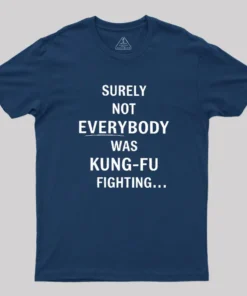 Alternative view of Kung-Fu Question Geek T-Shirt