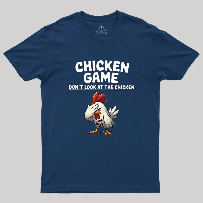 Chicken Game Geek T-Shirt - Image 3